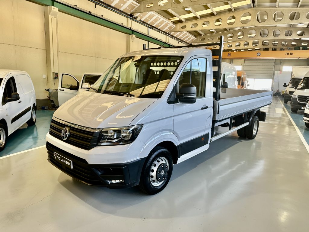 VW CRAFTER 2.0TDI BMT 122CV M6 C/C CHASIS L4 4.490 D.EJES RWD CAJA AB  4,30 x 2,10 + EXTRAS / 3.500KG - foto 1