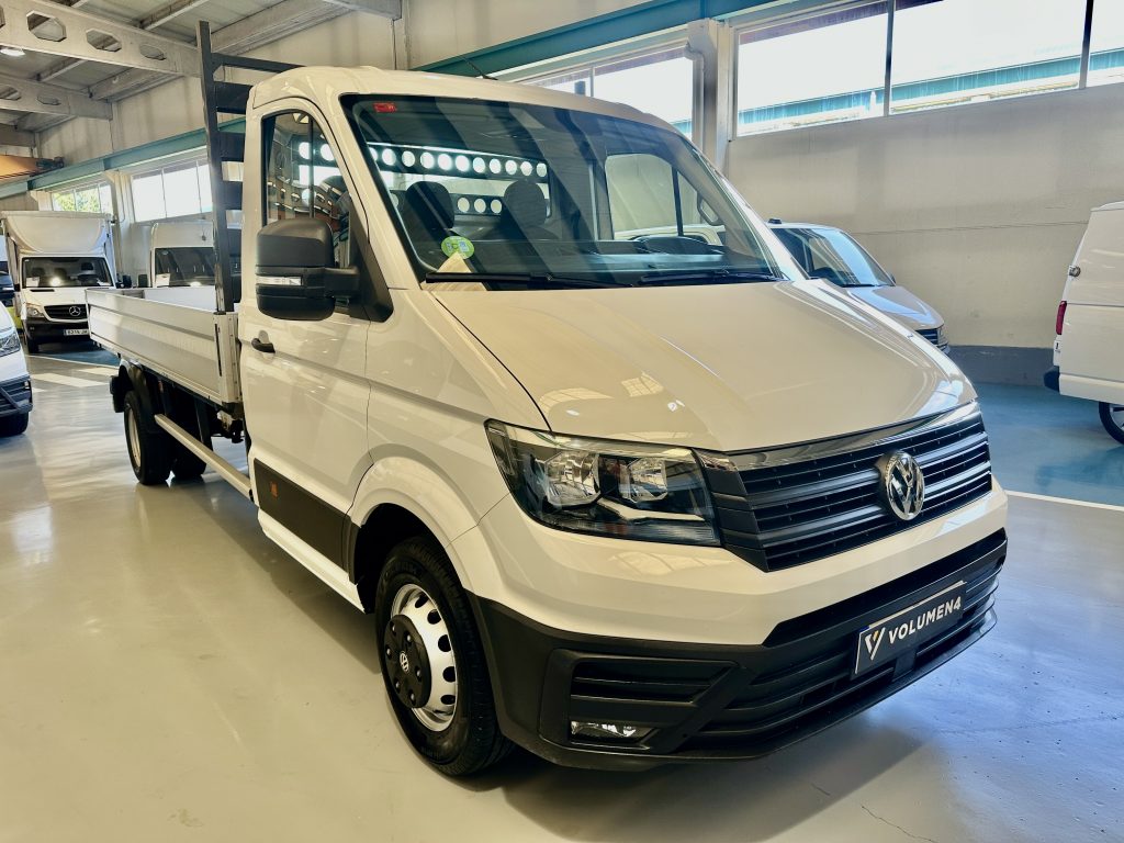 VW CRAFTER 2.0TDI BMT 122CV M6 C/C CHASIS L4 4.490 D.EJES RWD CAJA AB  4,30 x 2,10 + EXTRAS / 3.500KG - foto 2