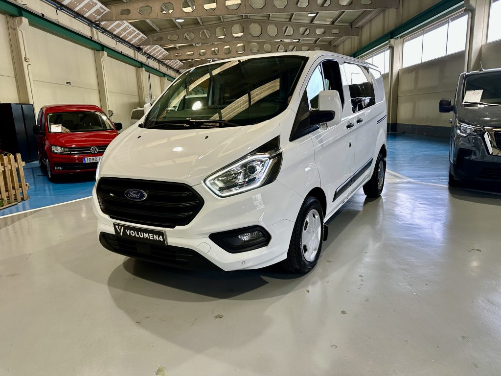 FORD TRANSIT CUSTOM 2.0TDCI ECOBLUE 105CV TREND L1 CORTA + DOBLE PTA. LAT. + EXTRAS / M1 TURISMO - foto 1
