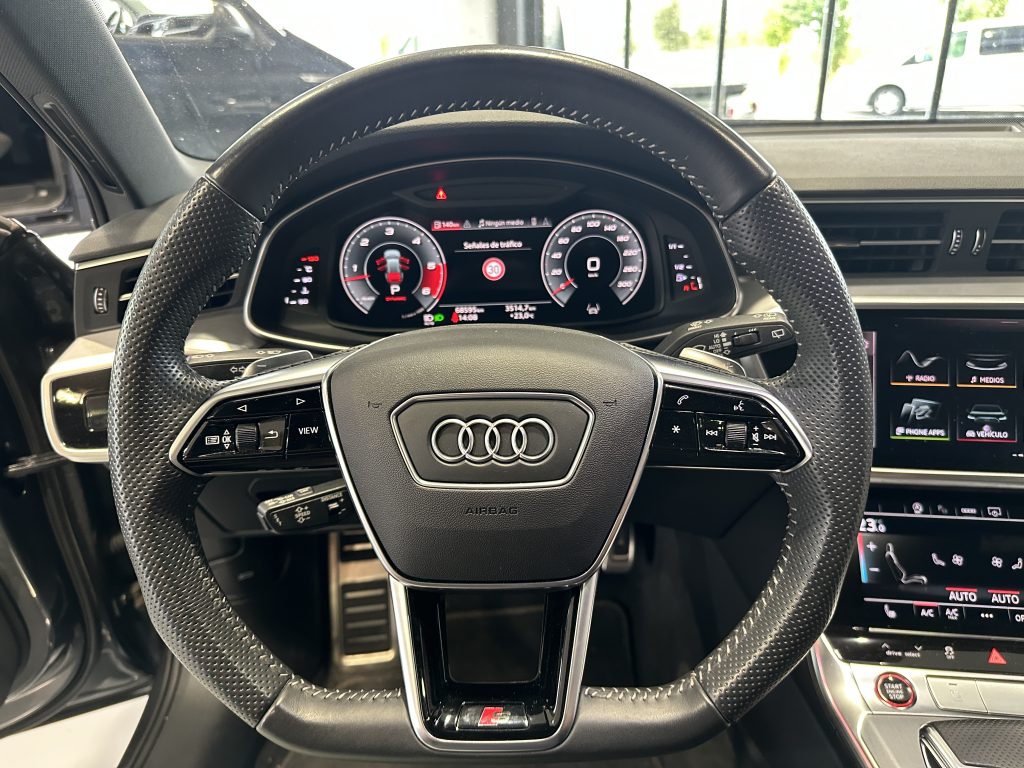 AUDI S6 AVANT TDI 349CV QUATTRO TIPTRONIC HIBRIDO FULL EQ. NEUMATICA MATRIX / GRIS DAYTONA - foto 28