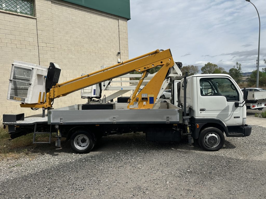 NISSAN CABSTAR 3.0D 35.110/3 CHASIS LARGO CESTA TELESCOPICA MARCA MOVEX P150TL / 15.3M - foto 16