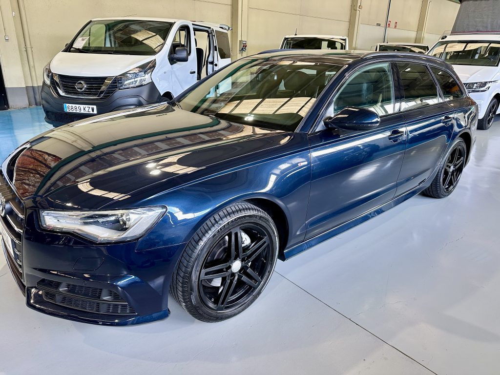 AUDI A6 2.0TDI ULTRA 190CV STRONIC-7 AVANT SLINE + TECHO FULL EQUIPE / AZUL FIRMAMENTO - foto 12