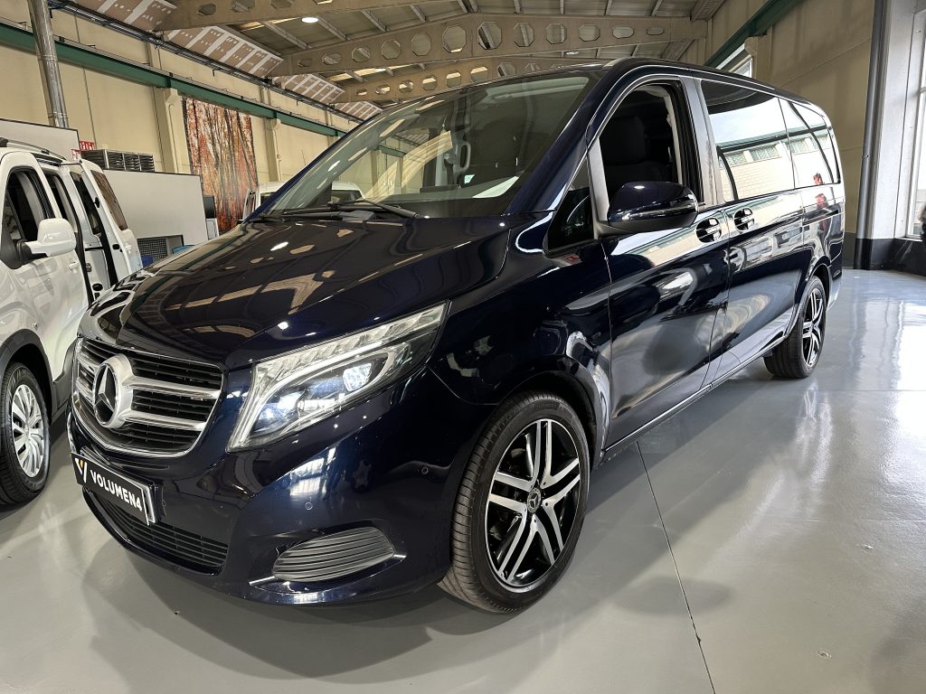MB V220d 163CV 7GTRONIC LARGA PAQ EXCLUSIVE 6 PL. DOBLE PTA. + LED + EXTRAS / AZUL CAVANSITA - foto 30