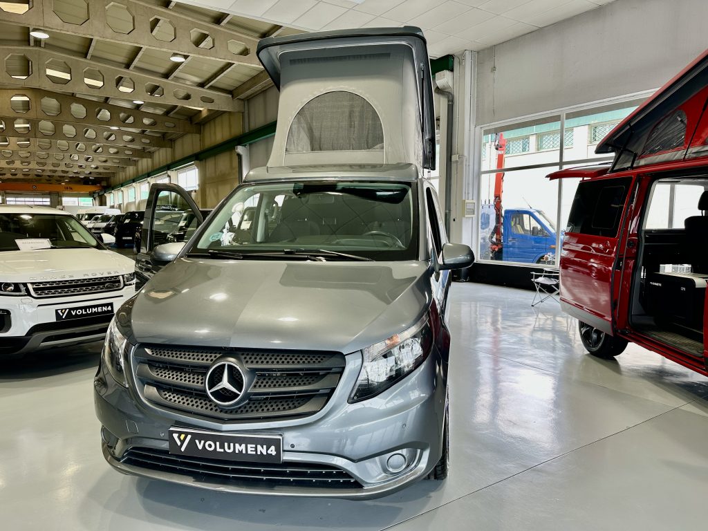 MERCEDES VITO 114CDI TOURER SELECT 7G TRONIC RWD VIVIENDA «BY TINKERVAN» FULL EQUIPE+TURISMO / GRIS PEDERNAL - foto 2
