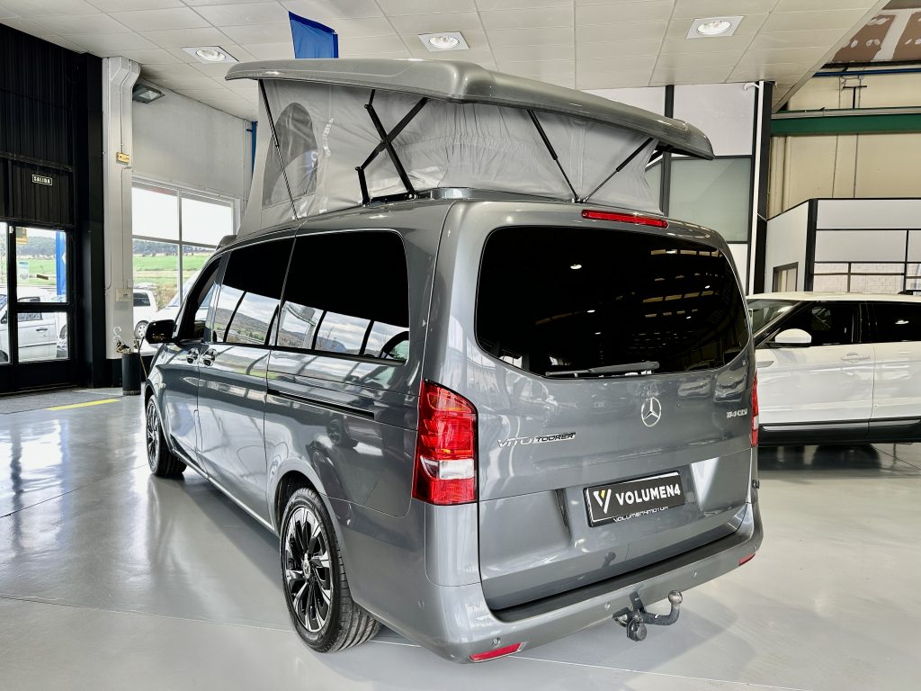 MERCEDES VITO 114CDI TOURER SELECT 7G TRONIC RWD VIVIENDA «BY TINKERVAN» FULL EQUIPE+TURISMO / GRIS PEDERNAL - foto 4