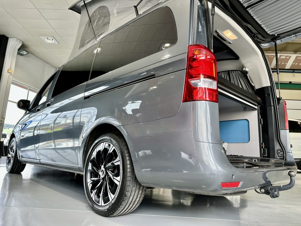 MERCEDES VITO 114CDI TOURER SELECT 7G TRONIC RWD VIVIENDA «BY TINKERVAN» FULL EQUIPE+TURISMO / GRIS PEDERNAL - foto 12
