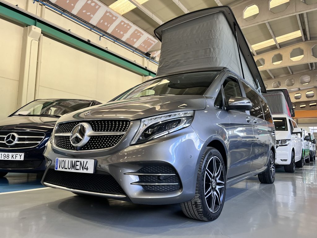 MERCEDES BENZ V220CDI MARCO POLO HORIZON 9GTRONIC 4MATIC + PAQUETE DEPORTIVO / GRIS GRAFITO - foto 3