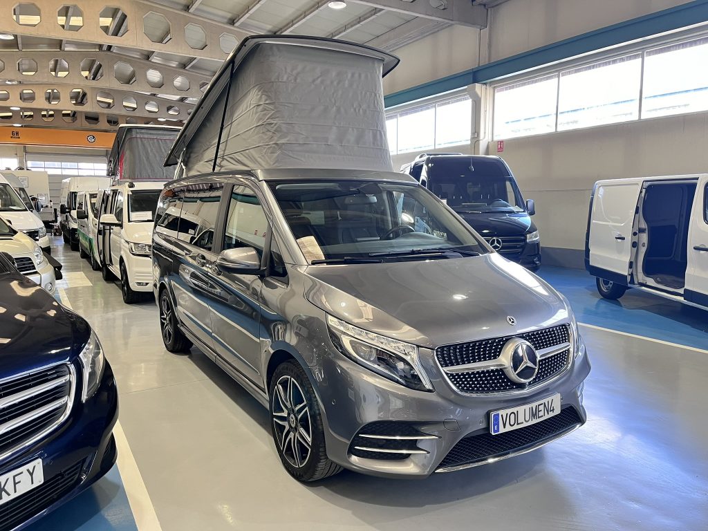 MERCEDES BENZ V220CDI MARCO POLO HORIZON 9GTRONIC 4MATIC + PAQUETE DEPORTIVO / GRIS GRAFITO - foto 6
