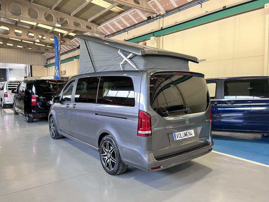 MERCEDES BENZ V220CDI MARCO POLO HORIZON 9GTRONIC 4MATIC + PAQUETE DEPORTIVO / GRIS GRAFITO - foto 8
