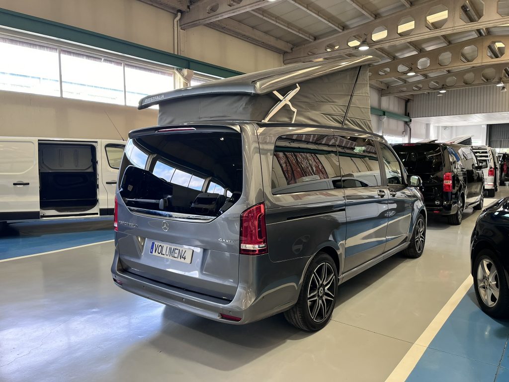 MERCEDES BENZ V220CDI MARCO POLO HORIZON 9GTRONIC 4MATIC + PAQUETE DEPORTIVO / GRIS GRAFITO - foto 9