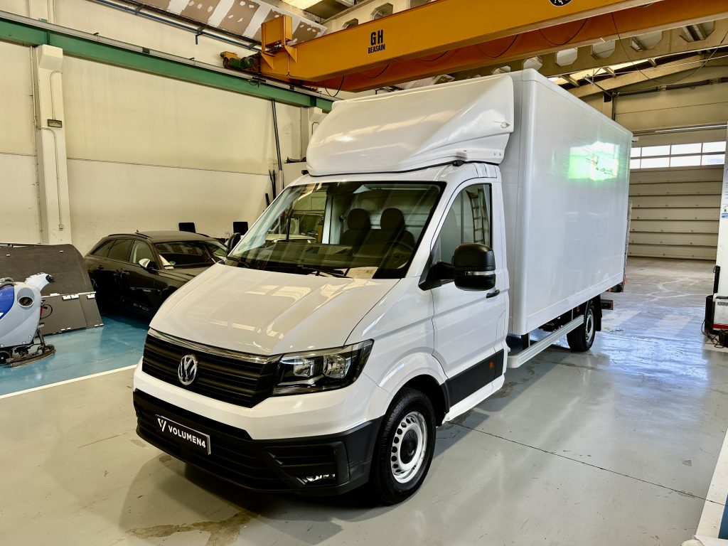 VW CRAFTER 2.0TDI BMT 140CV L4 FWD BOX 35RS C/C PAQUETERO 22M CUB 4,30 + PLATAFORMA DHOLL / CARGA UTIL 610 KG - foto 2