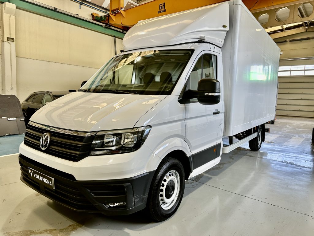 VW CRAFTER 2.0TDI BMT 140CV L4 FWD BOX 35RS C/C PAQUETERO 22M CUB 4,30 + PLATAFORMA DHOLL / CARGA UTIL 610 KG - foto 3