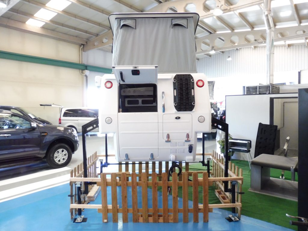 CELULA VIVIENDA DESMONTABLE PARA PICK UP PARA HASTA 4 PERSONAS – NUEVA A ESTRENAR - foto 4